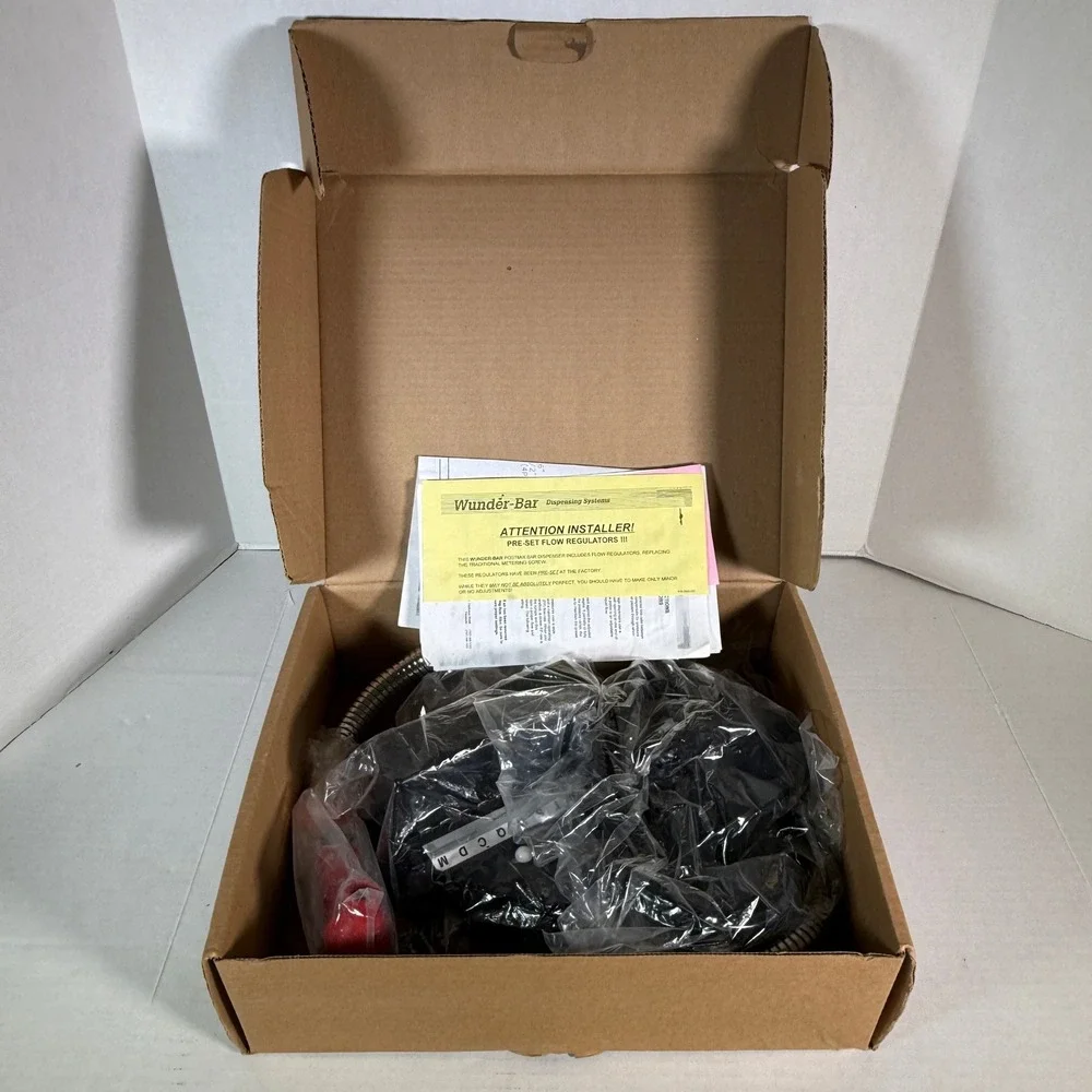 Wunder-Bar Soda Gun 10 Button Beverage Dispenser Series II.5 WB-R-FR-C-10-II.5